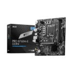 MSI PRO B760M-E DDR4 12th Gen & 13th Gen mATX Motherboard